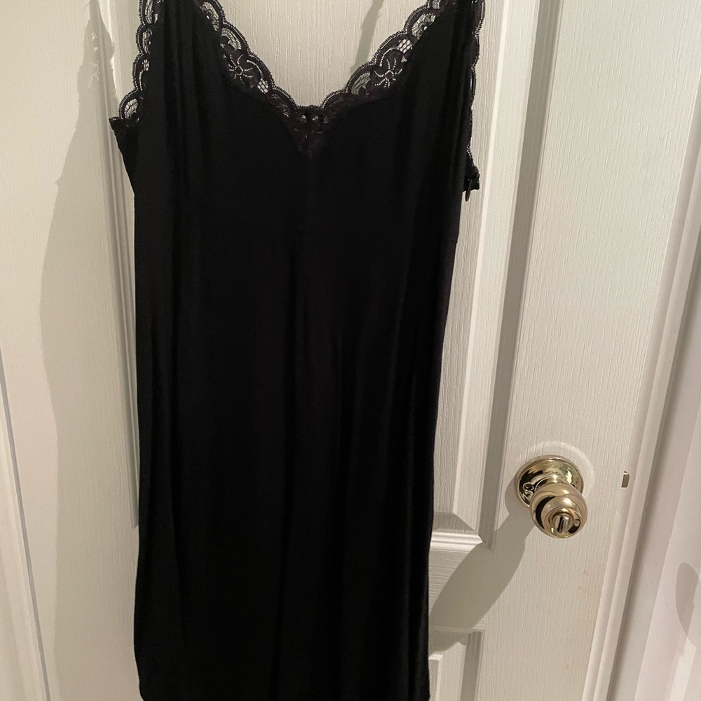 Wilfred Black Lace trim dress